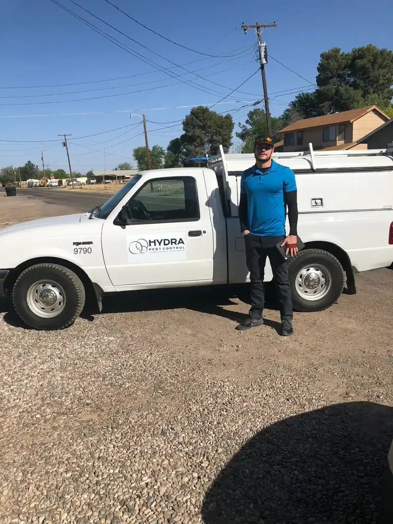 Hydra Pest Control Service Pro with service truck