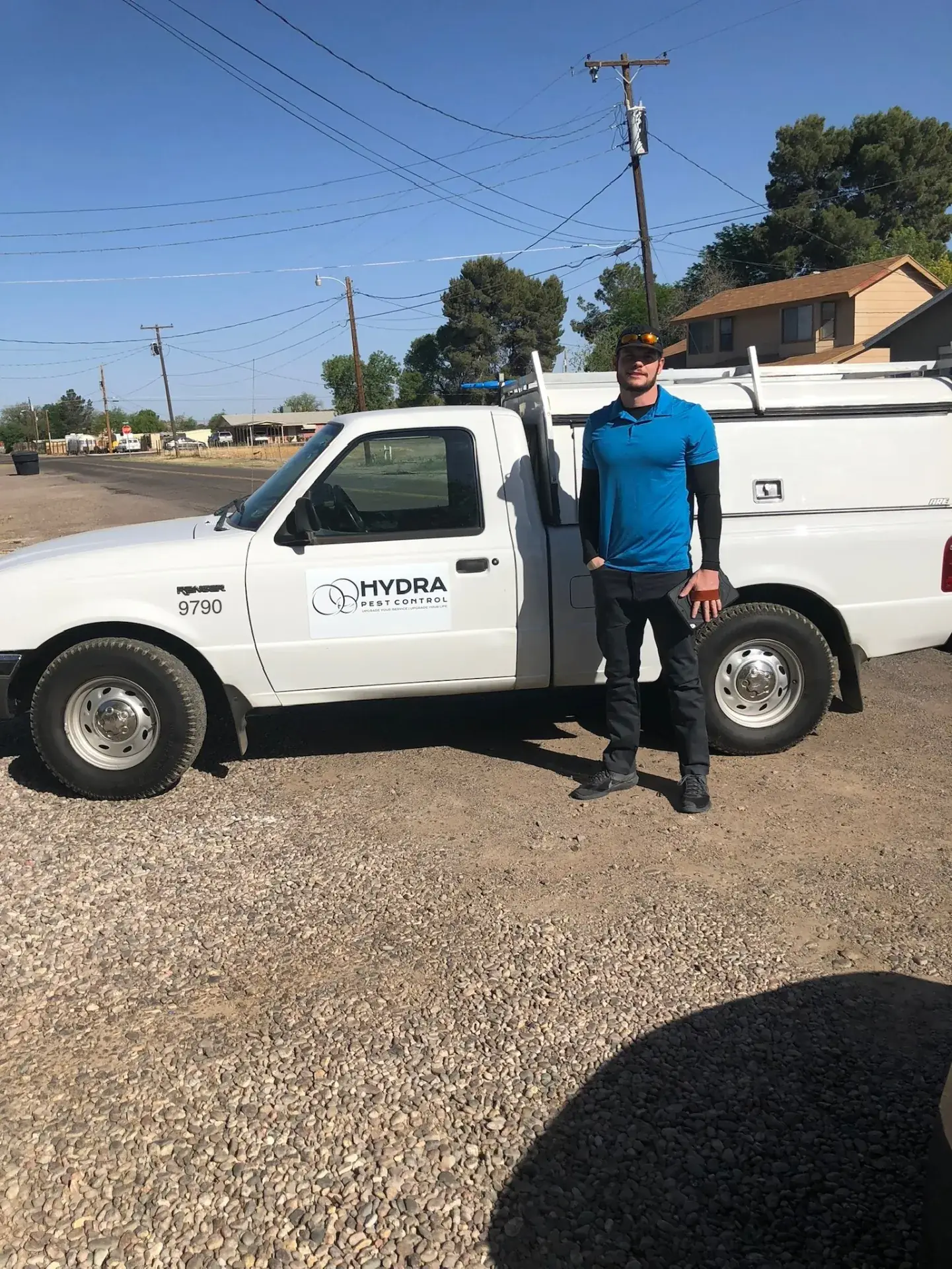 Hydra Pest Control Service Pro with service truck